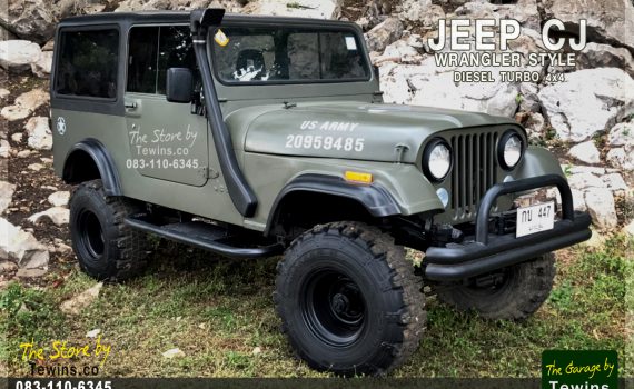 ขายรถ Jeep Willys CJ หลังคาแข็ง Diesel Turbo 4x4